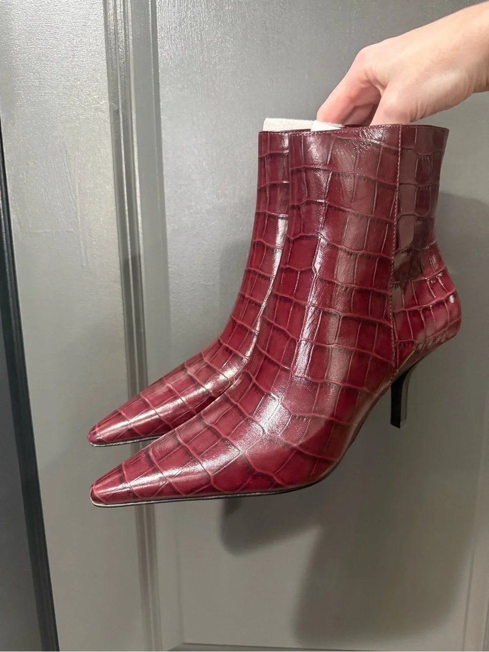 Michael Kors Selina Bootie in Oxblood